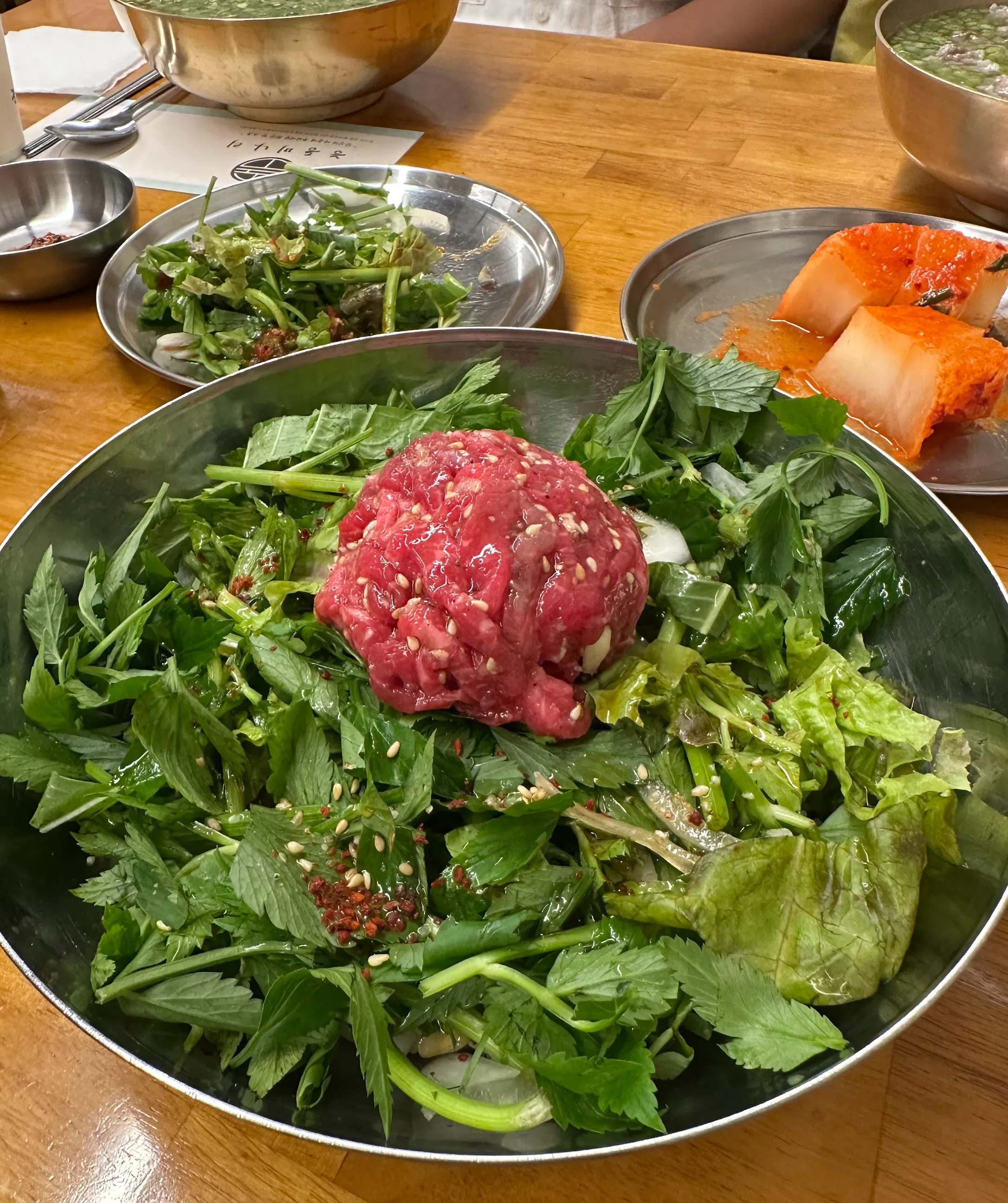 大人気のヌンドンミナリはやっぱり美味しかった